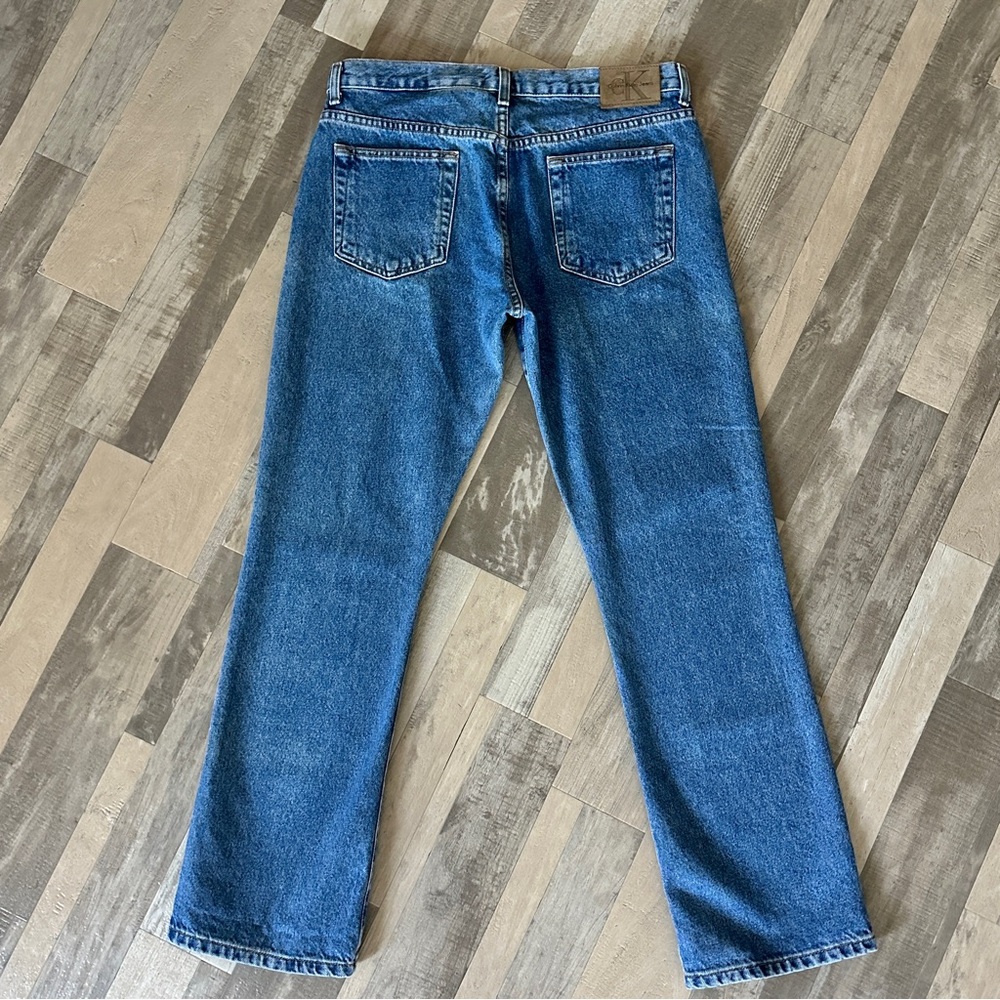 Vintage Calvin Klein Denim Jeans Slim Fit Boot Cut
